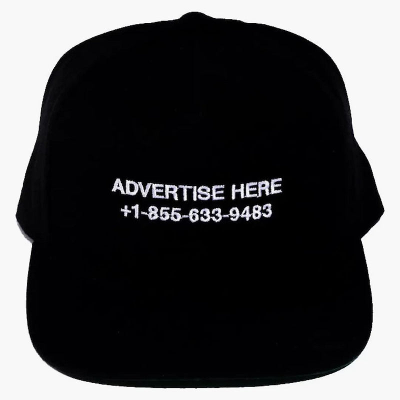 Virgil Abloh x ICA Figures of Speech Inzerese Here Hat Black
