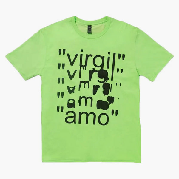 Virgil Abloh X Mca Figures of Speech Amo Tea Lime