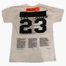 Virgil Abloh X Mca Figures Of Speech Pyrex Team Tee (black Bar Version) White