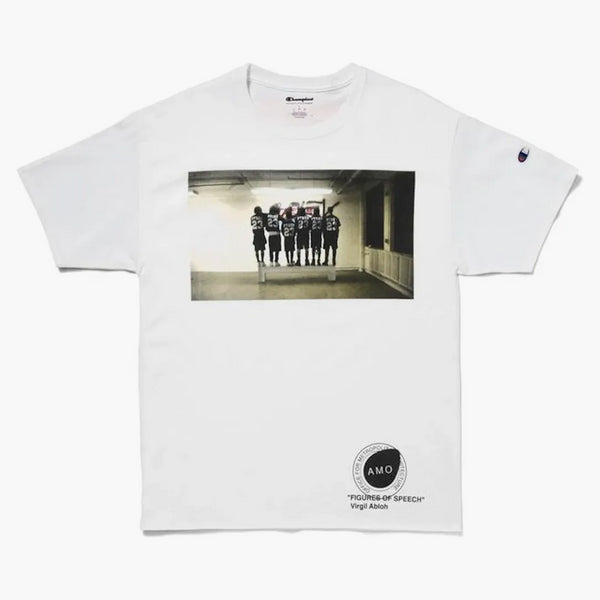 Virgil Abloh X Mca Figures of Speech Pyrex Team Tee White