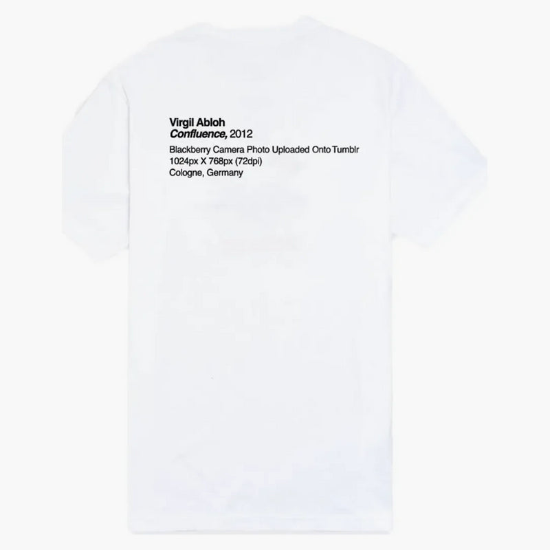 Virgil Abloh x McA Figures of Speech Pyrex Tee White