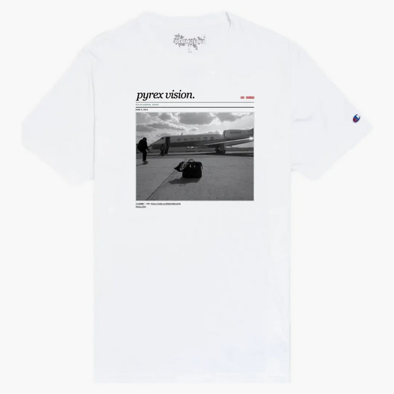 Virgil Abloh x McA Figures of Speech Pyrex Tee White