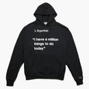 Virgil Abloh x MCA Hyperbole Hoodie Black