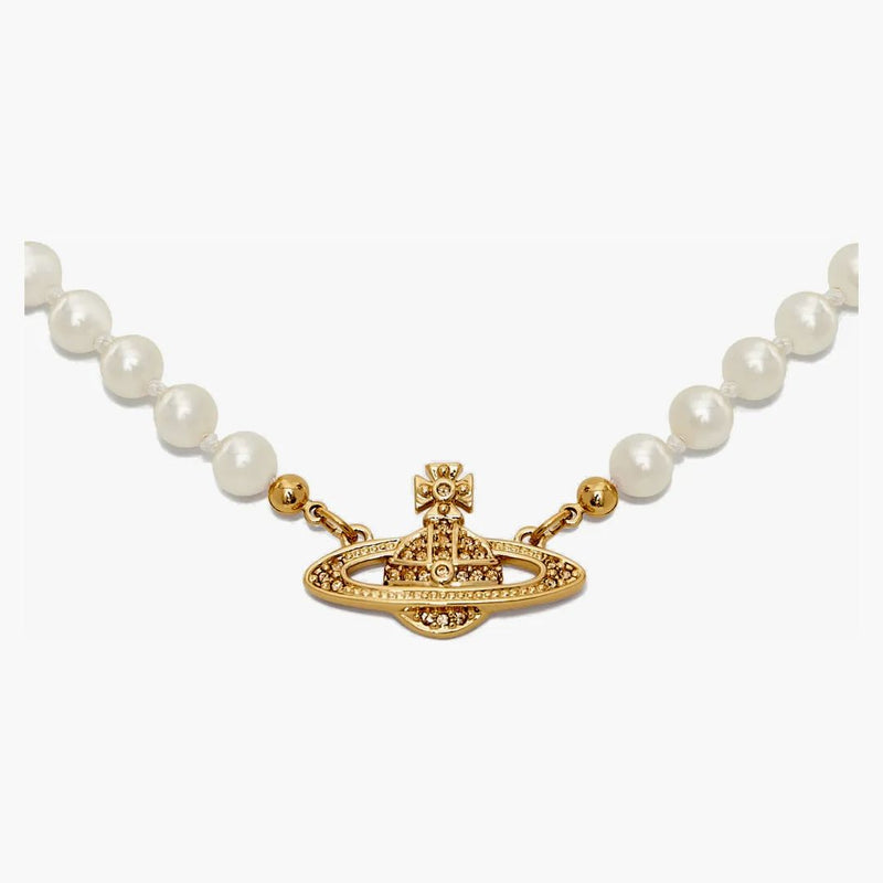 Vivienne Westwood girocollo Mini Bas Relief Gold