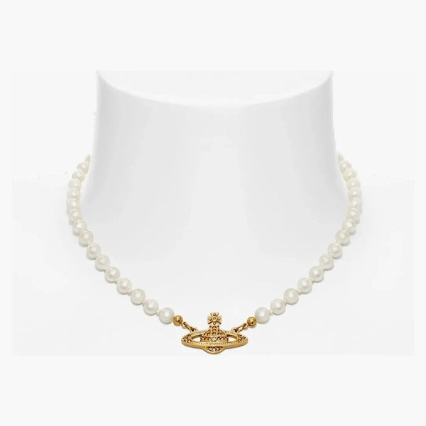 Vivienne Westwood Choker Mini Bas Relief Gold