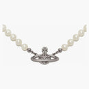 Vivienne Westwood Choker Mini Bas Relief Silver