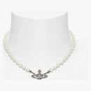 Vivienne Westwood Choker Mini Bas Relief Silver