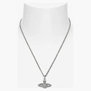 Vivienne Westwood Necklace Mini Bas Relief Pendant Silver