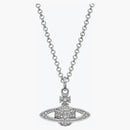 Vivienne Westwood Necklace Mini Bas Relief Pendant Silver