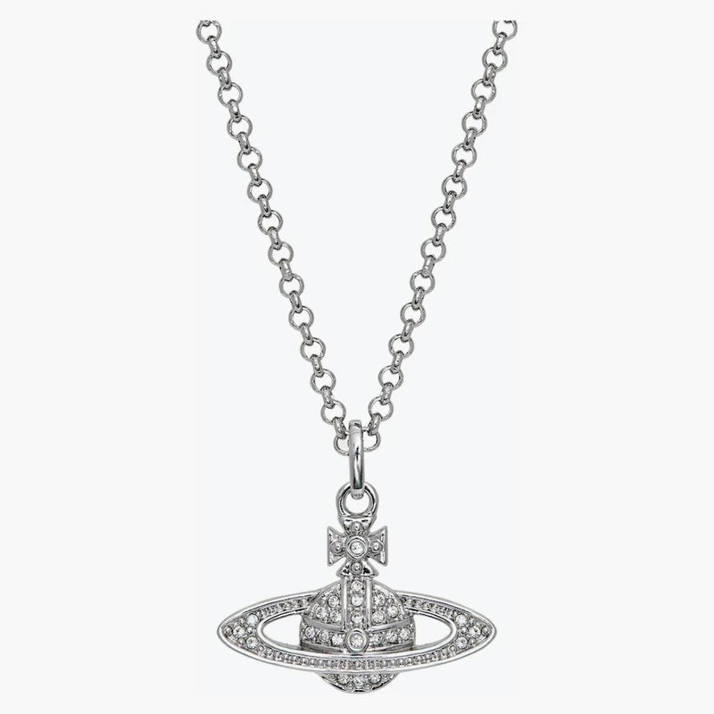 Vivienne Westwood Necklace Mini Bas Relief Pendant Silver
