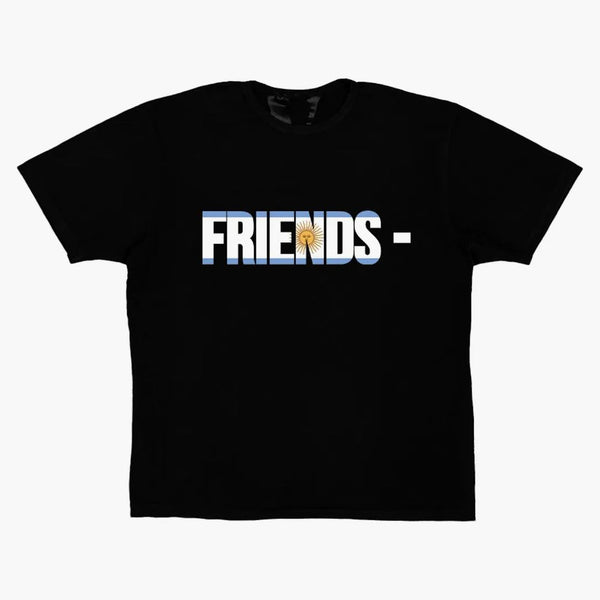 Vlone Friends Arg T-shirt Black