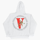 Vlone Rodman Devil Hoodie White