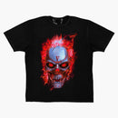 Vlone Skully Red Flame T-shirt Black