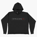 Vlone Text Message Hoodie Black