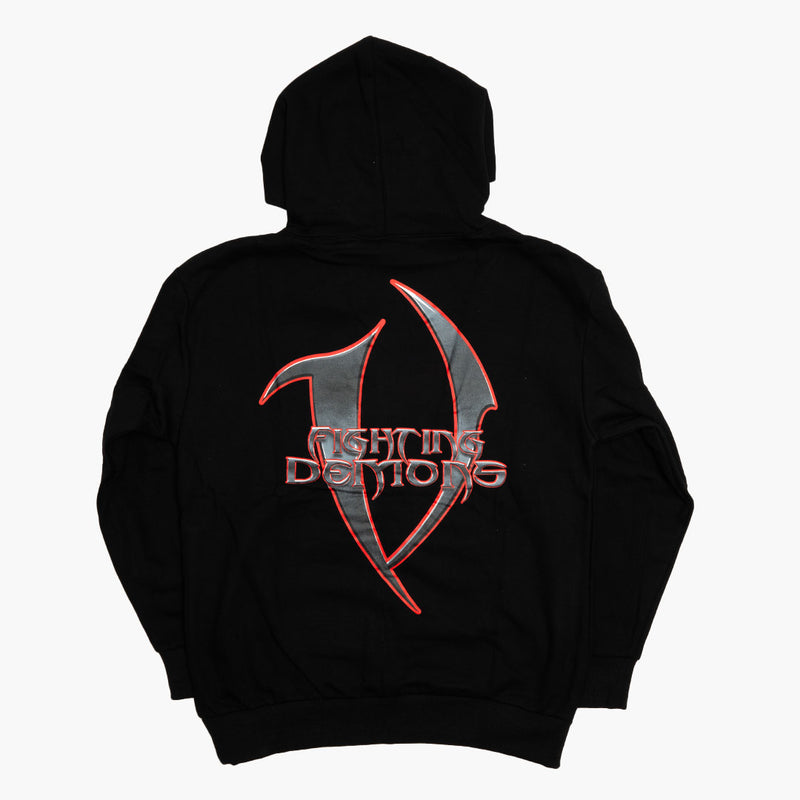 Vlone x Juice Wrld Blade Hoodie Black Rückseite