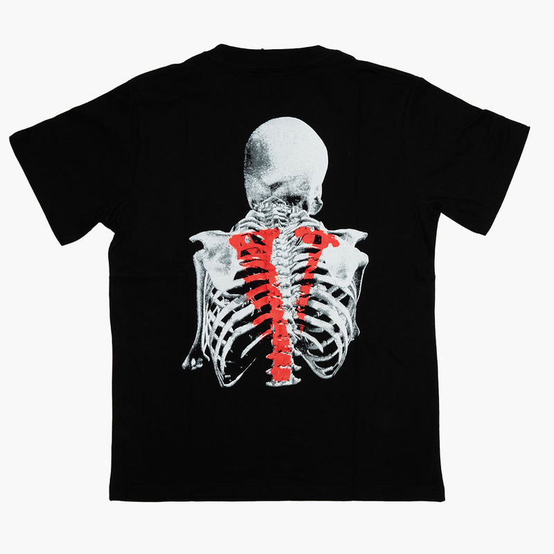 Vlone x Never Broke Again Bones Tee Black Rückseite