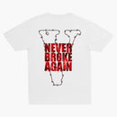 Vlone X Never Broke Again Haunted T-shirt White