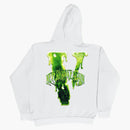 Vlone X Never Broke Again Slime Hoodie White