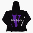 Vlone X Palm Angels Hoodie Black/purple