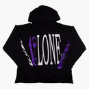 Vlone X Palm Angels Hoodie Black/purple