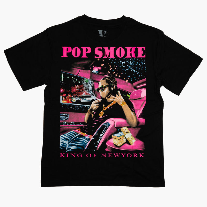 Vlone x Pop Smoke King Of New York Tee Black