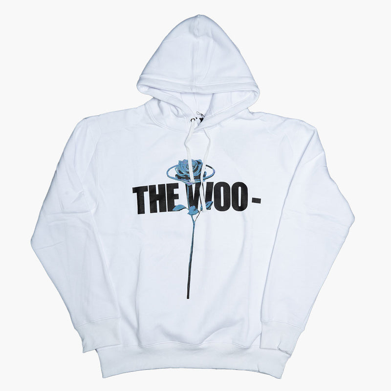 Vlone x Pop Smoke the Woo Hoodie White