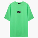 We11done Logo Patch Oversized T-shirt Green