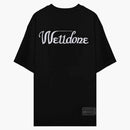 WE11DONE LOGO Print Oversized T-Shirt Black