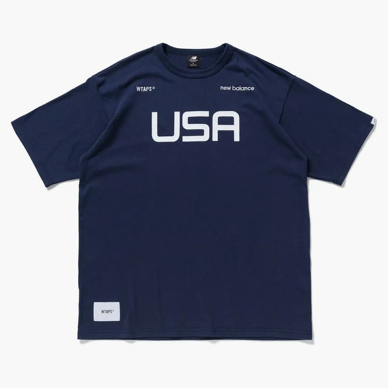 Wtaps X New Balance Academy S/s T-shirt Navy