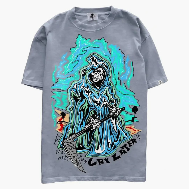 Warren Lotas Cry Later Tee Grey