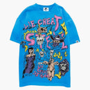 Warren Lotas Lie Cheat Steal Tea Electric Blue