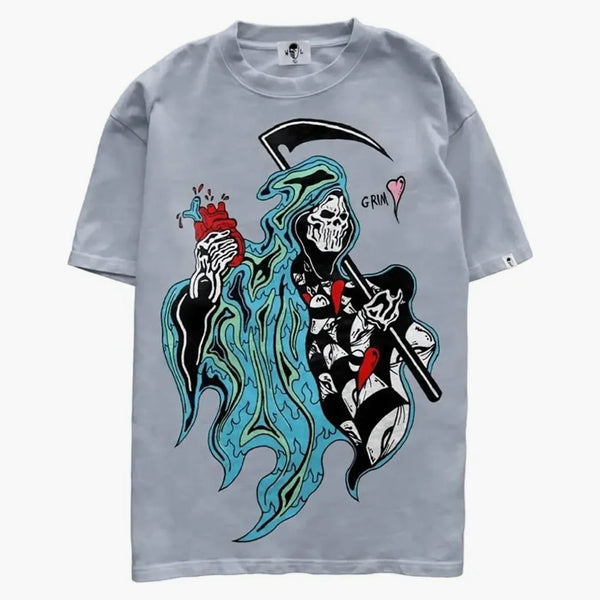 Warren Lotas Matty Boy Reaper Tee Grey