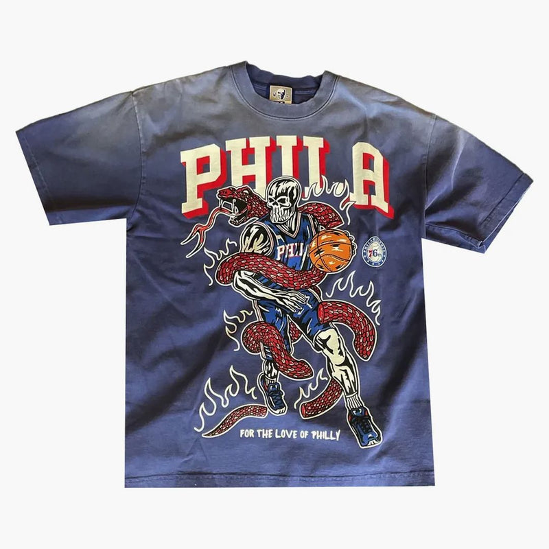 Warren Lotas Philadelphia 76ers 2.0 Tee Blue