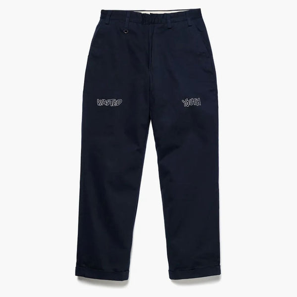 Wasted Youth Chino Pants Navy