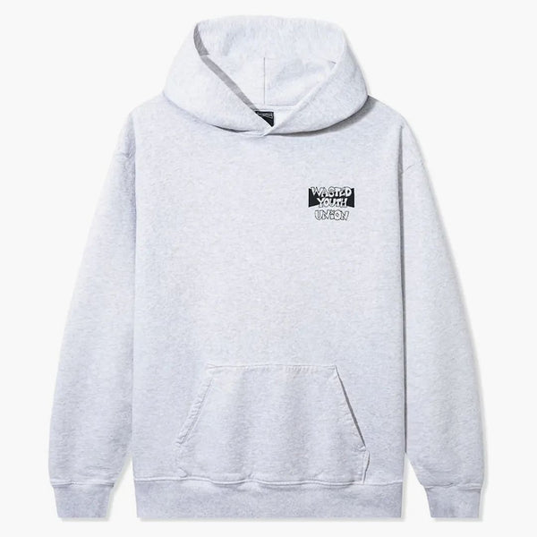 Wasted Youth X Union Osaka Hoodie Heather Grey