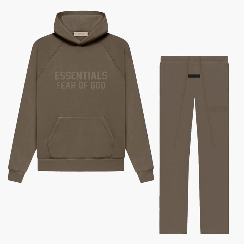 Fear of God Essentials Fleece Wood - Set (Hoodie & Sweatpant)
