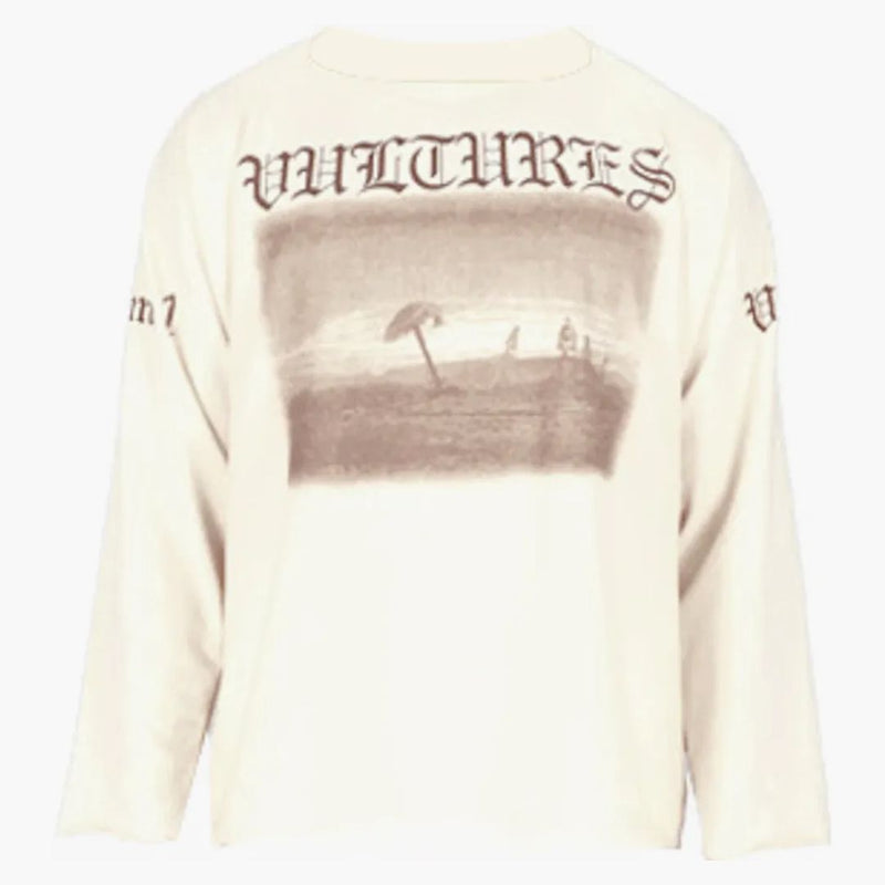 Yzy buitres largos t blanco