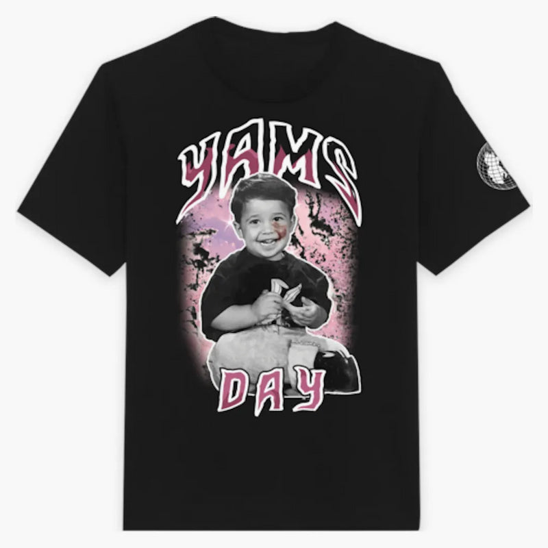 Yams Day Yamborghini Baby Yams T-Shirt Black