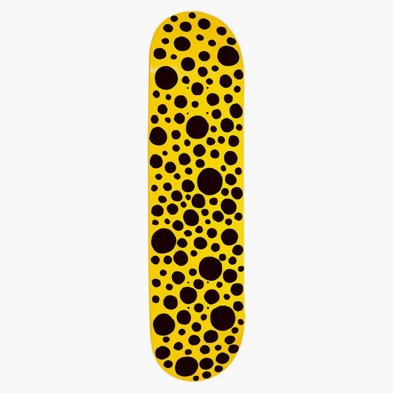 Yayoi Kusama Black Dots Skateboard Deck Małe kropki