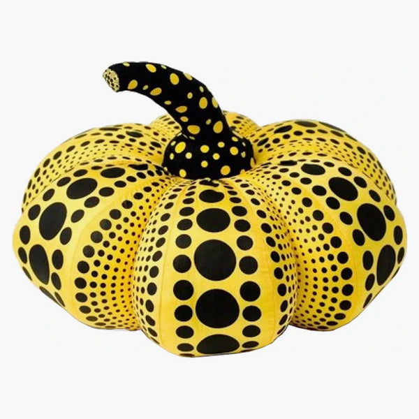 Yayoi Kusama Large Pumpkin Plush Figure Yellow