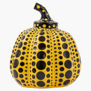 Yayoi Kusama Pumpkin Cast Resin Figure Yellow