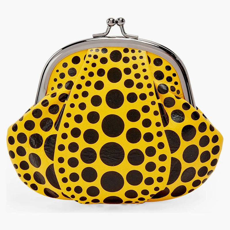 Torebka z dyniowymi monetą Yayoi Kusama