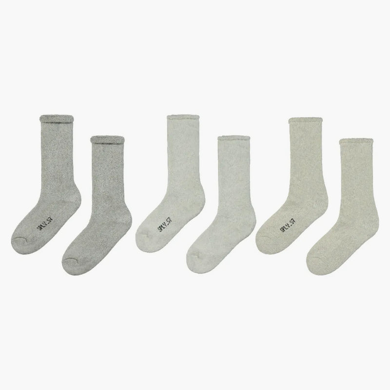 Yeezy Bouclette Socks (3 pack) Color Two