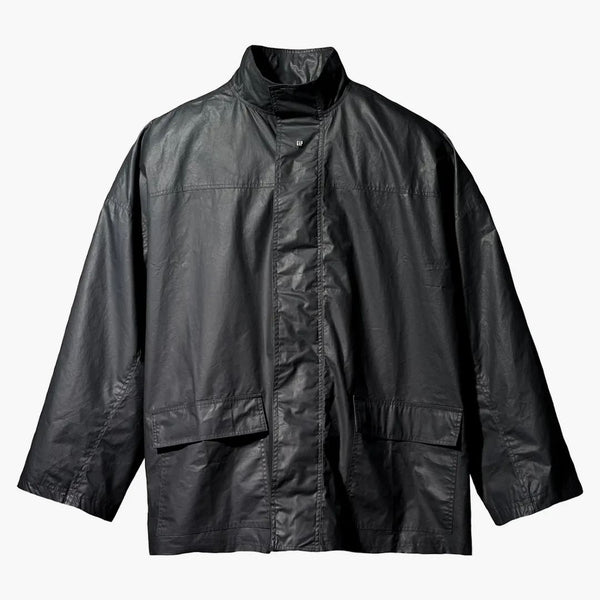 Yeezy Gap Coated Cotton Light Parka Black