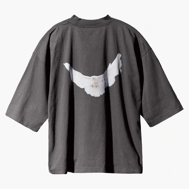 Yeezy gap duva 3/4 hylsa te mörkgrå