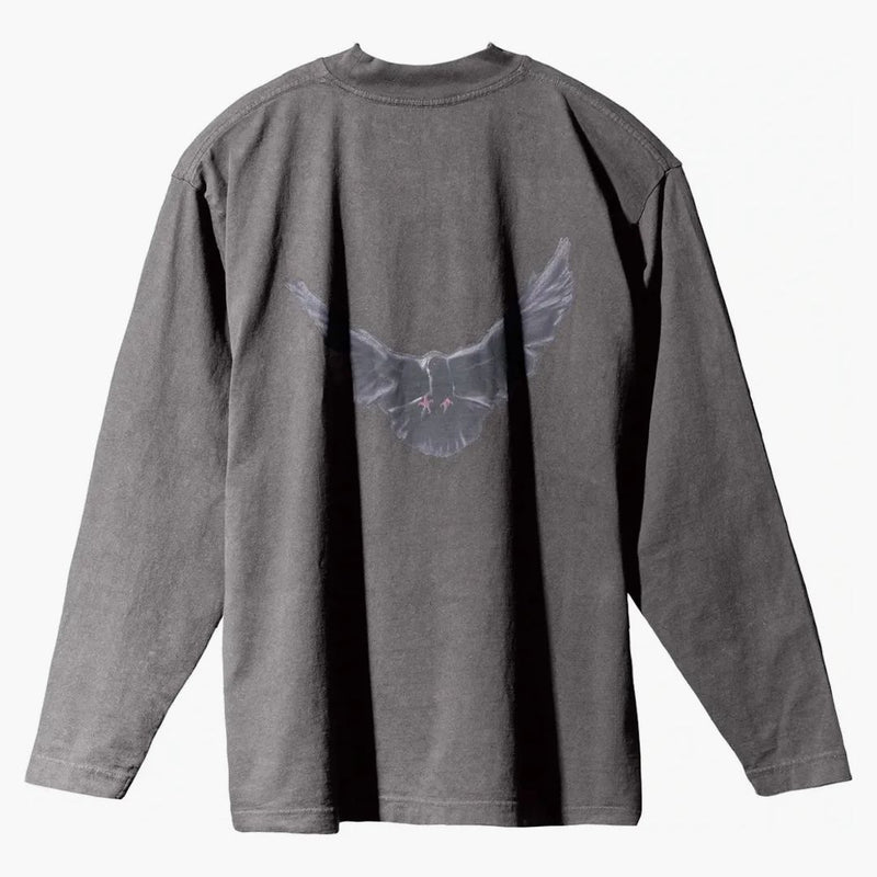 Yeezy Gap Dove Longsleeve Tee Dark Grey