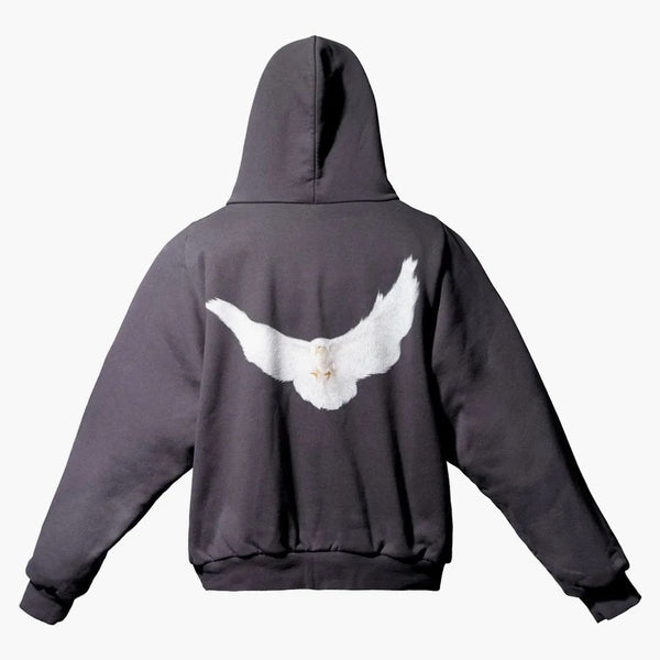 Yeezy Gap Dove Shrunken Hoodie Black