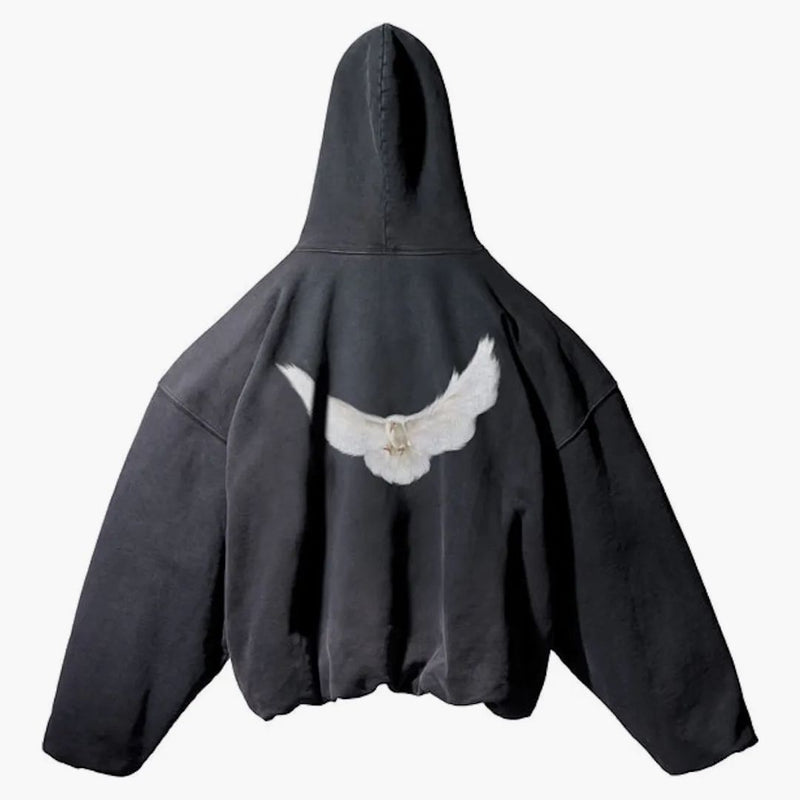 Yeezy Gap Engineered By Balenciaga Dove Hoodie Washed Black