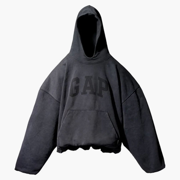 Yeezy Gap Engineered By Balenciaga Dove Hoodie Washed Black