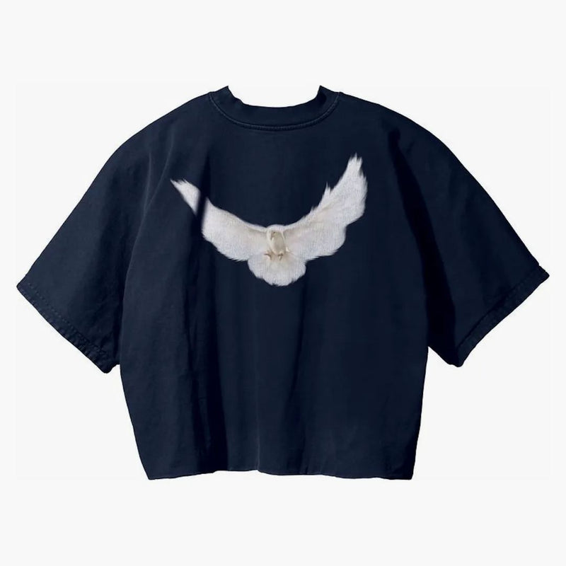 Yeezy Gap Engineered By Balenciaga Dove No Seam T-shirt Blue